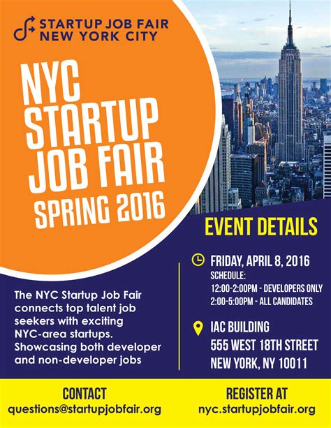 Apply to Business Development Manager, Vice President of Business. . Nyc startup jobs